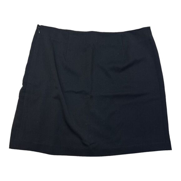 Mossimo Women's Black Pleated Stretched Skirt Size 14 - Picture 2 of 8